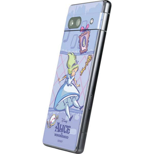 Disney Alice in Wonderland Falling down the Rabbit Hole Google Pixel 7a Skin
